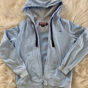 Light Blue Vineyard Vines Zip